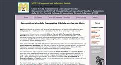 Desktop Screenshot of metiscounselingfilo.it